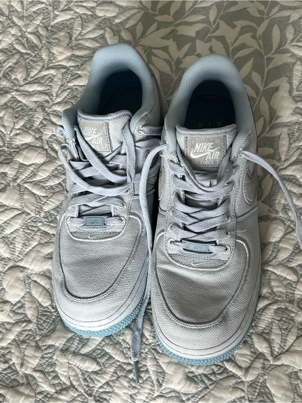 Nike Air Sneakers Light Blue White
